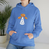 Pizza UFO Ninja Aliens Foodie Sweatshirt | Abstract Unisex Hooded Hoodie Sweatshirt