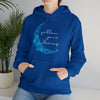 Boho Follow Your Dreams Moon Crescent | Unisex Hooded Hoodie Sweatshirt | Embrace Your Vibe