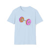 Donut Barbell Foodie Shirt | Abstract | Unisex Soft Style Tee T-Shirt