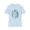 John Lennon Music | Unisex Soft Style Tee T-Shirt | Embrace Your Vibe | Calligram Word Design