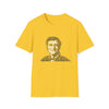 Bill Gates | Unisex Soft Style Tee T-Shirt | Embrace Your Vibe | Calligram Word Design