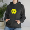 Smiley Sweatshirt | Forest Moon | Abstract Unisex Hooded Hoodie Sweatshirt