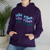 Lake Sweatshirt | Vibes Waves Beach Life | Unisex Hooded Hoodie Sweatshirt
