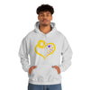 Butterflies Sunflower | Unisex Hooded Hoodie Sweatshirt | Embrace Your Vibe