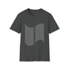 Abstract Wave Lines Shapes V3 | Unisex Soft Style Tee T-Shirt | Embrace Your Vibe