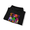 Halloween Sweatshirt | Spooky Season Specimen Jars | Unisex Hooded Hoodie Sweatshirt