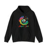Hippie Sweatshirt | Soul Rainbow Color Wheel Splash | Unisex Hooded Hoodie Sweatshirt