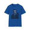 Edgar Alan Poe Poet | Unisex Soft Style Tee T-Shirt | Embrace Your Vibe | Calligram Word Design