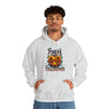 Halloween Sweatshirt | Happy Halloween Scary Pumpkin | Unisex Hooded Hoodie Sweatshirt