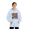 Halloween Sweatshirt | Spooky Season Specimen Jars | Unisex Hooded Hoodie Sweatshirt