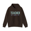 Teacher Life Sweatshirt | Teaching Love Inspire Care Educator | Unisex Hooded Hoodie Sweatshirt