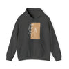 Abstract Shapes V7 Face Sketch | Abstract | Minimalist | Modern Unisex Hooded Hoodie Sweatshirt | Embrace Your Vibe