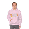 Chill Stitch – Radiate Positivity - Unisex Hooded Hoodie Sweatshirt – Embrace Your Vibe