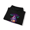 Halloween Sweatshirt | Happy Halloween Haunted House | Unisex Hooded Hoodie Sweatshirt
