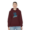 Chill Stitch – Hike More Worry Less - Unisex Hooded Hoodie Sweatshirt – Embrace Your Vibe