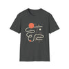 Abstract Lines Circles Shapes V2 | Unisex Soft Style Tee T-Shirt | Embrace Your Vibe