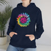 Chill Stitch – Girl Power Tie-Dye - Unisex Hooded Hoodie Sweatshirt – Embrace Your Vibe