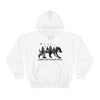 Bear Always Take Scenic Route | Unisex Hooded Hoodie Sweatshirt | Embrace Your Vibe