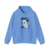 Elvis Presley Music Rock Roll | Unisex Hooded Hoodie Sweatshirt | Embrace Your Vibe | Calligram Word Design