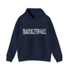 Basketball B-Ball Silhouette Sport | Unisex Hooded Hoodie Sweatshirt | Embrace Your Vibe