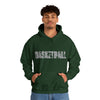 Basketball B-Ball Silhouette Sport | Unisex Hooded Hoodie Sweatshirt | Embrace Your Vibe