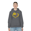 Butterflies Sunflower | Unisex Hooded Hoodie Sweatshirt | Embrace Your Vibe