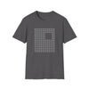 Abstract Dotted Square Flag Shape V4 | Unisex Soft Style Tee T-Shirt | Embrace Your Vibe