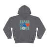 Chill Stitch – Peace & Love - Unisex Hooded Hoodie Sweatshirt – Embrace Your Vibe