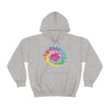 Chill Stitch – Girl Power Tie-Dye - Unisex Hooded Hoodie Sweatshirt – Embrace Your Vibe