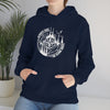 Always Take Scenic Route Compass Camping Hiking | Unisex Hooded Hoodie Sweatshirt | Embrace Your Vibe