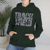 Chill Stitch – Track & Field Sport - Unisex Hooded Hoodie Sweatshirt – Embrace Your Vibe