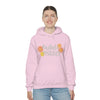 Chill Stitch – Radiate Positivity - Unisex Hooded Hoodie Sweatshirt – Embrace Your Vibe