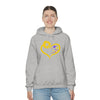 Butterflies Sunflower | Unisex Hooded Hoodie Sweatshirt | Embrace Your Vibe