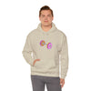 Doughnut Barbell Foodie Sweatshirt | Abstract Unisex Hooded Hoodie Sweatshirt