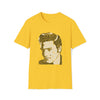 Elvis Presley Music Rock and Roll | Unisex Soft Style Tee T-Shirt | Embrace Your Vibe | Calligram Word Design
