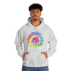 Chill Stitch – Girl Power Tie-Dye - Unisex Hooded Hoodie Sweatshirt – Embrace Your Vibe