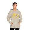 Butterflies Sunflower | Unisex Hooded Hoodie Sweatshirt | Embrace Your Vibe