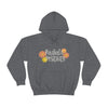 Chill Stitch – Radiate Positivity - Unisex Hooded Hoodie Sweatshirt – Embrace Your Vibe