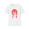 David Bowie | Unisex Soft Style Tee T-Shirt | Embrace Your Vibe | Calligram Word Design