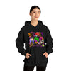 Halloween Sweatshirt | Spooky Season Specimen Jars | Unisex Hooded Hoodie Sweatshirt