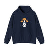 Pizza UFO Ninja Aliens Foodie Sweatshirt | Abstract Unisex Hooded Hoodie Sweatshirt