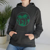 Beach Sweatshirt | Tree of Life Palm Beach | Unisex Hooded Hoodie Sweatshirt