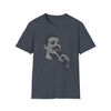 Abstract Shirt | Freddy Mercuri | Unisex Soft Style Tee T-Shirt | Calligram Word Design