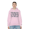 Chill Stitch – Track & Field Sport - Unisex Hooded Hoodie Sweatshirt – Embrace Your Vibe