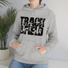 Chill Stitch – Track & Field Sport - Unisex Hooded Hoodie Sweatshirt – Embrace Your Vibe