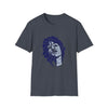 Mick Jagger Music Stones | Unisex Soft Style Tee T-Shirt | Calligram Word Design