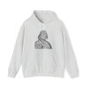 Benjamin Franklin | Unisex Hooded Hoodie Sweatshirt | Embrace Your Vibe | Calligram Word Design