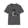 Bruce Lee | Unisex Soft Style Tee T-Shirt | Embrace Your Vibe | Calligram Word Design
