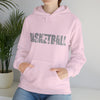 Basketball B-Ball Silhouette Sport | Unisex Hooded Hoodie Sweatshirt | Embrace Your Vibe