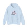 Chill Stitch – Tower Bridge London Deck of Cards | Abstract | Minimalist | Modern - Unisex Hooded Hoodie Sweatshirt – Embrace Your Vibe